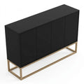 Minimalistisches Sideboard mit verstellbarem Regal